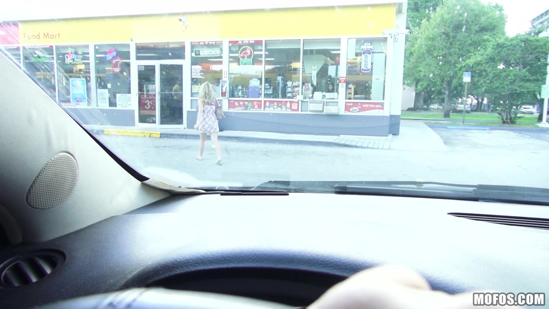 Blonde Gets Nailed on Camera