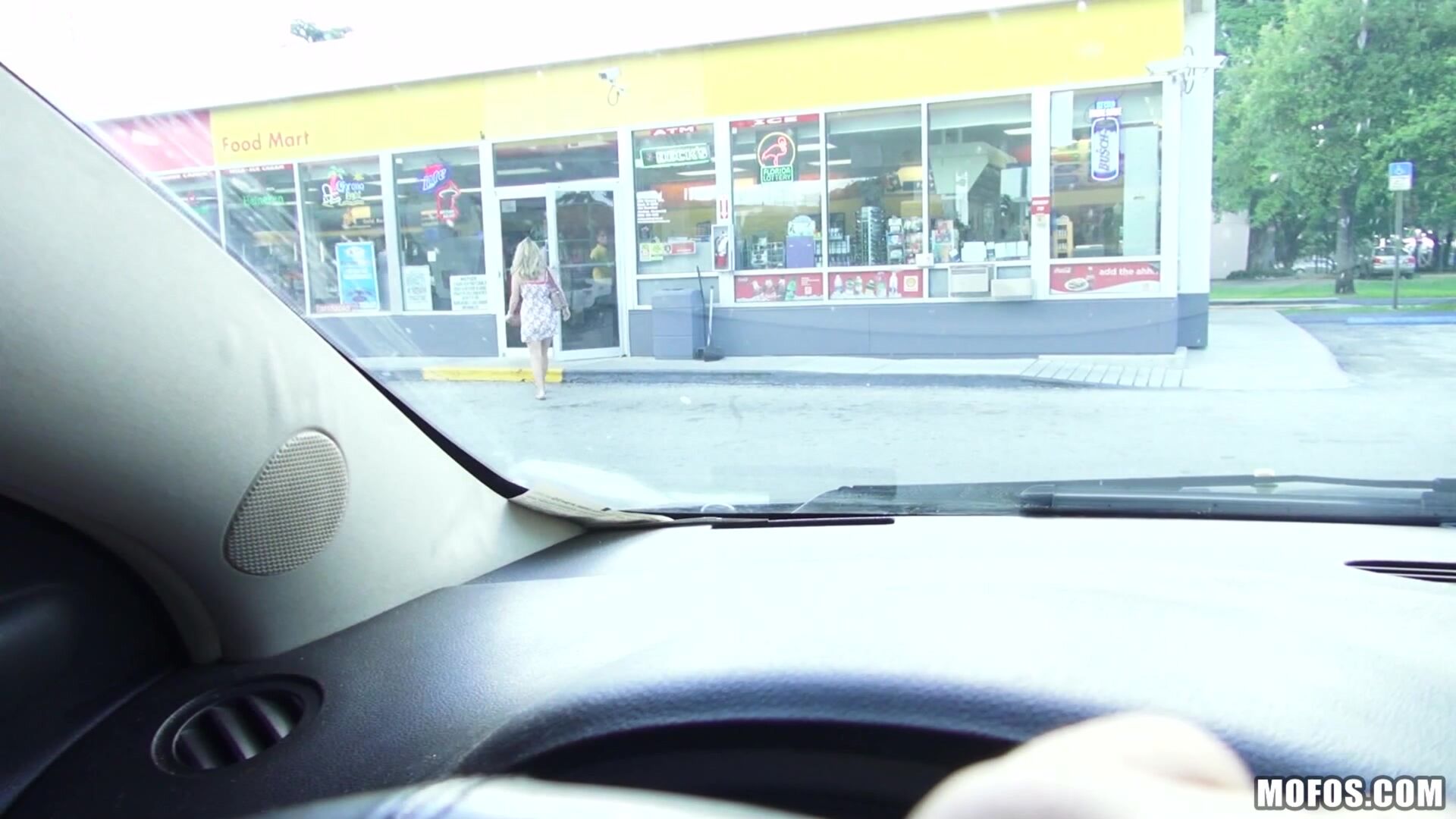 Blonde Gets Nailed on Camera