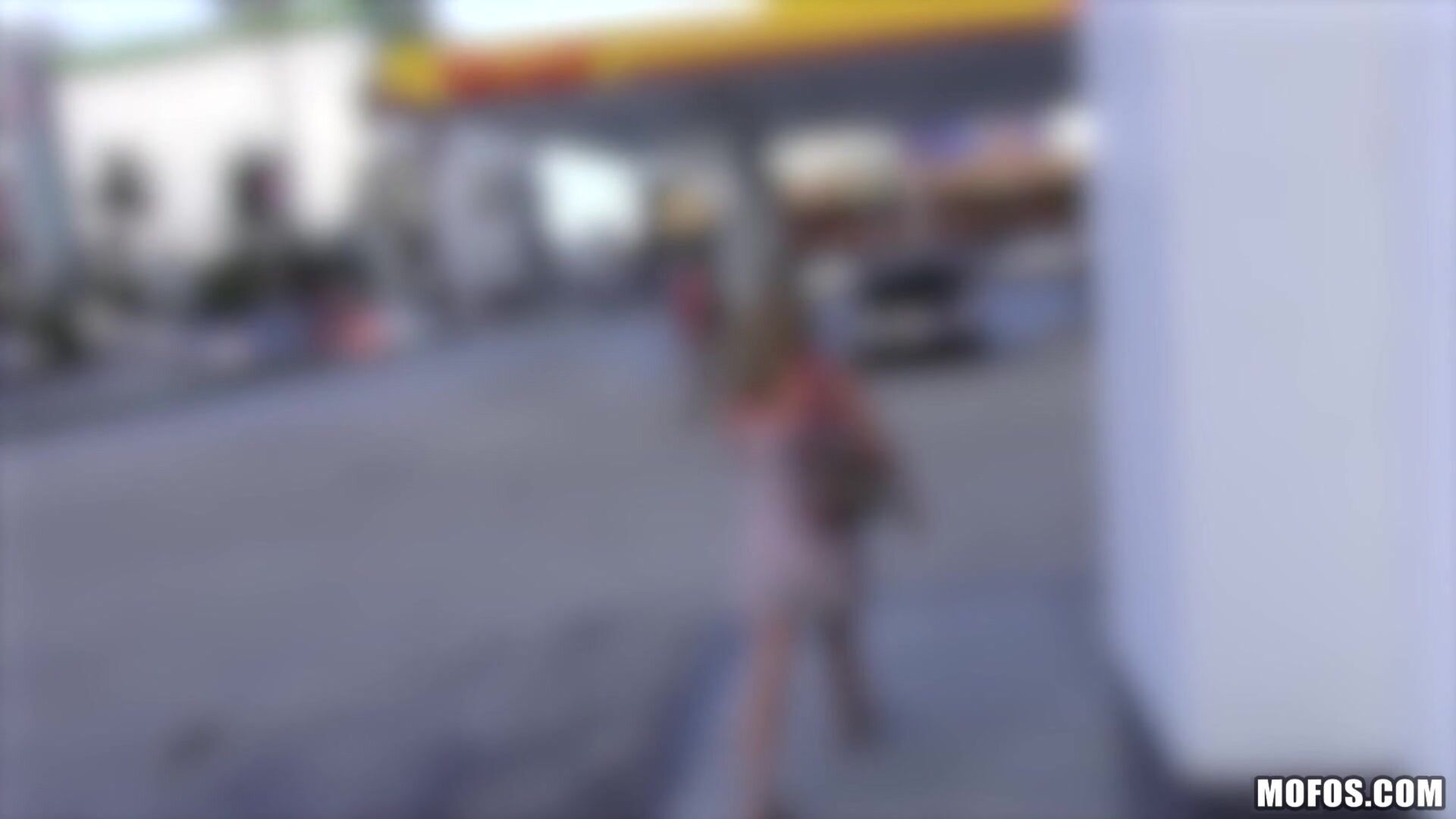 Blonde Gets Nailed on Camera