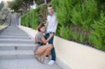 Czech gets fucked in public