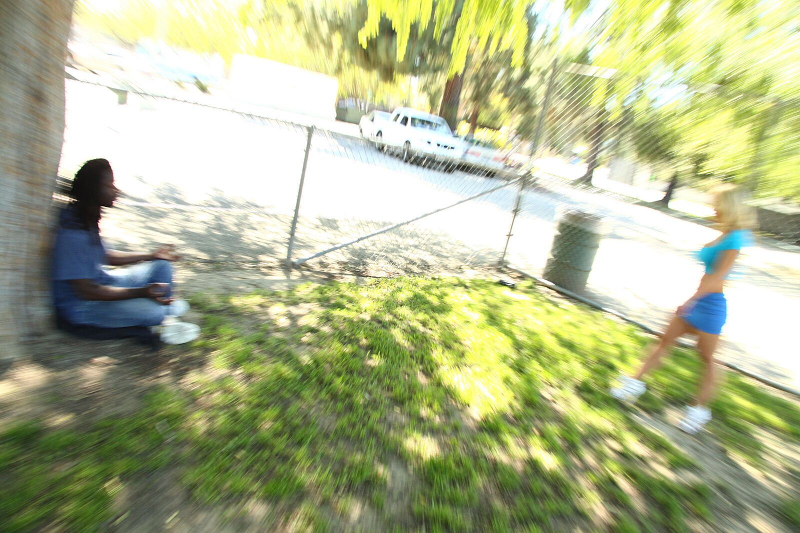 Austin Taylor Gets Some Black Cock At Park