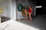 Fucked hard in public
