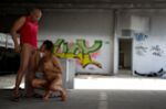 Fucked hard in public