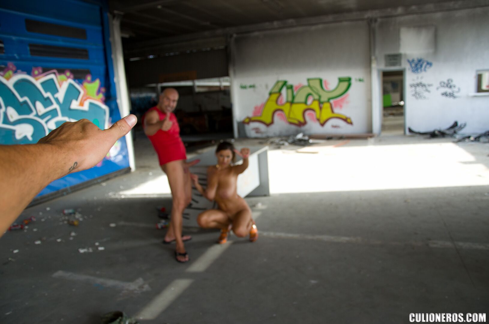 Fucked hard in public