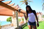 Sexy Spanish girl fucked by the road