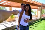 Sexy Spanish girl fucked by the road