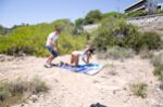 Sexy Spanish girl fucked by the road