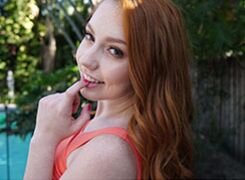 Poolside Redhead