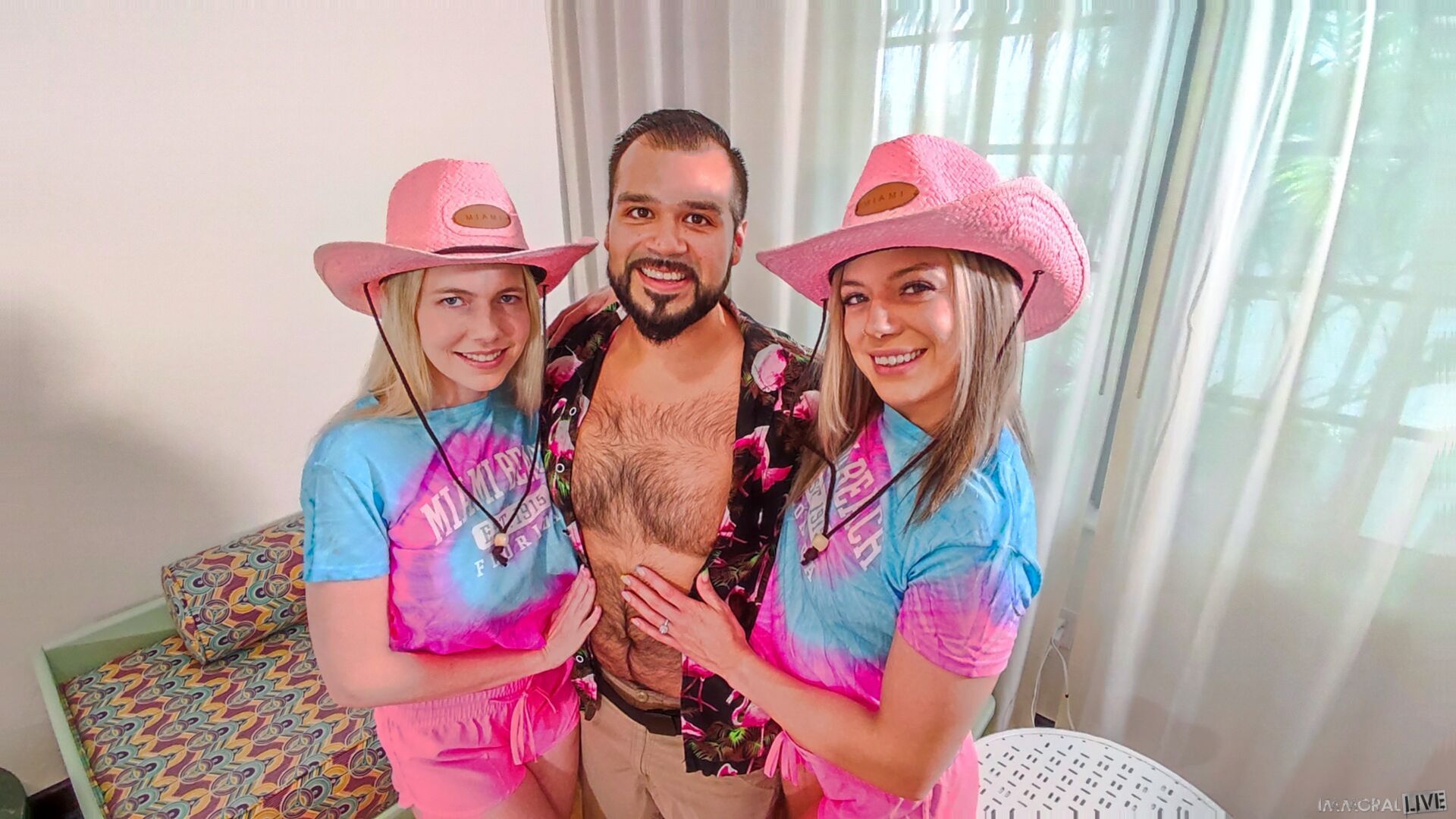 Latino Lover Don Wins Anal Sex w Bubble Butt Baddies