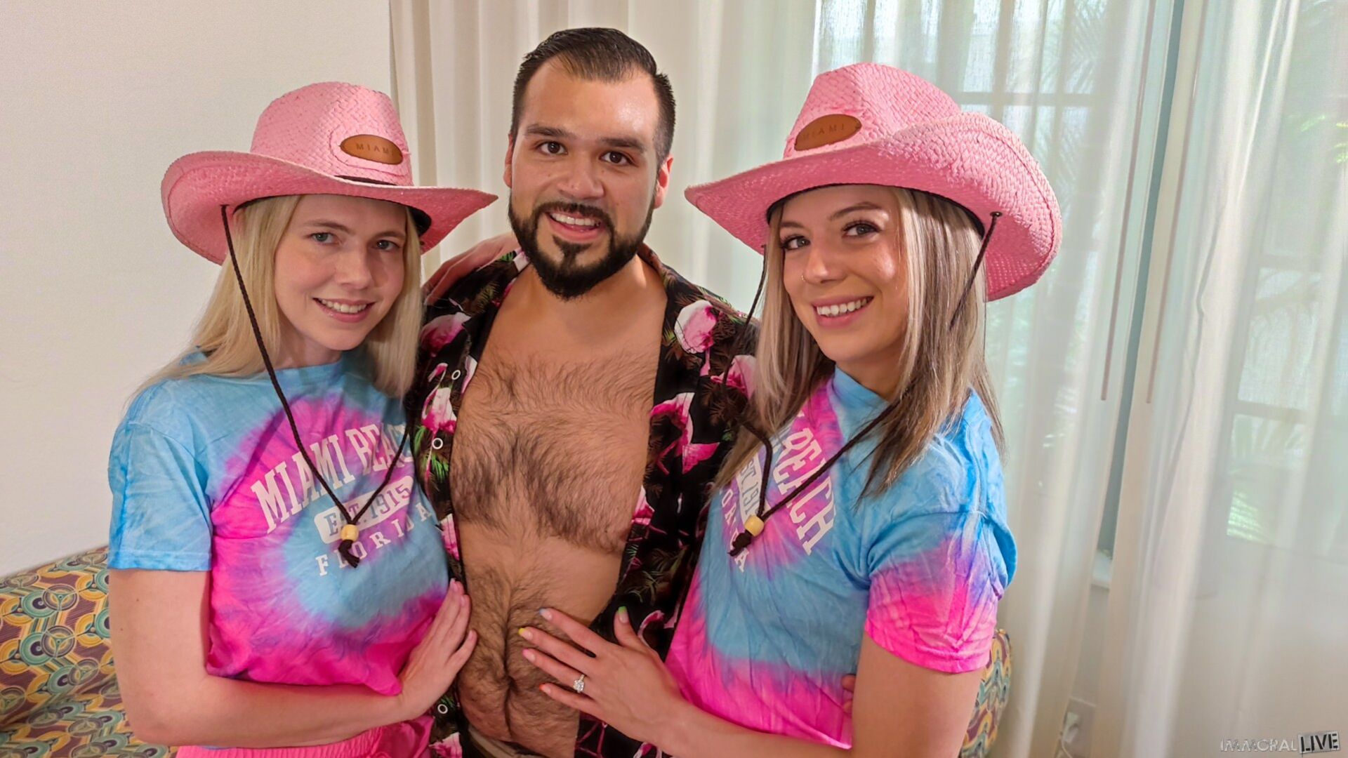Latino Lover Don Wins Anal Sex w Bubble Butt Baddies