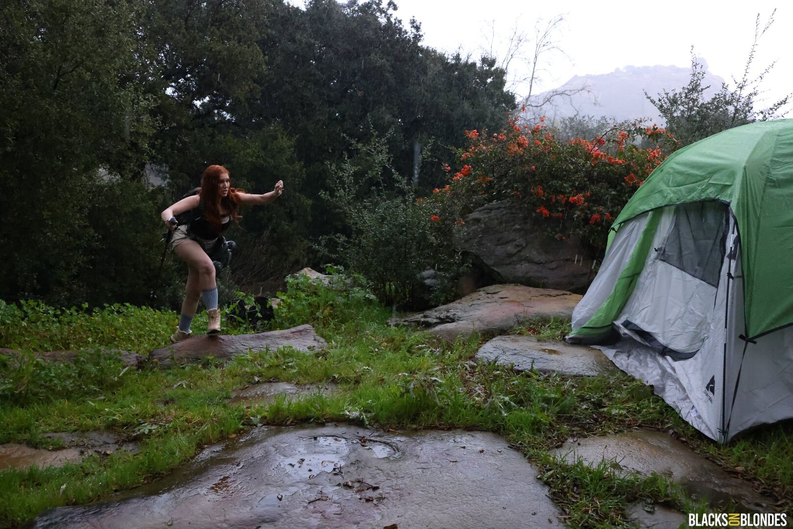 Madison Morgan Camps On Private Property