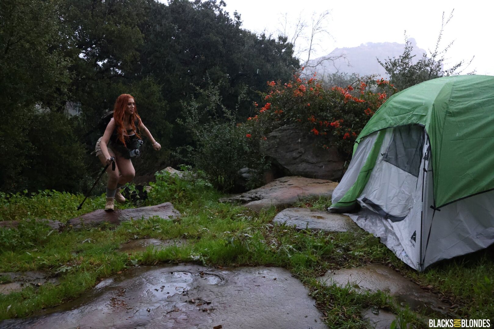 Madison Morgan Camps On Private Property