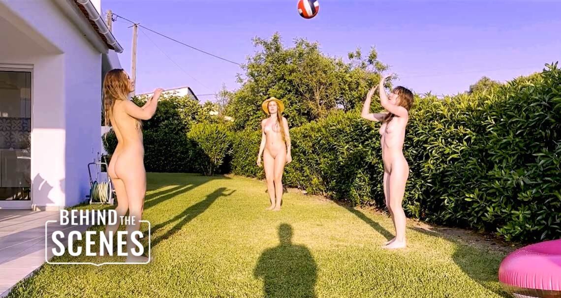 Volleyball behind the scenes
