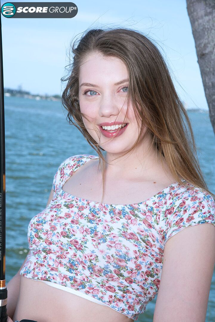 Tall Teen Elena Koshka Goes Fishin' for an Orgasm
