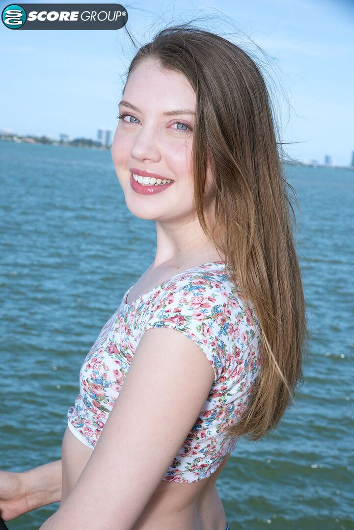 Tall Teen Elena Koshka Goes Fishin' for an Orgasm