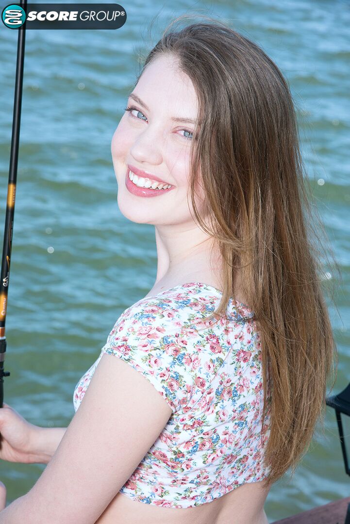 Tall Teen Elena Koshka Goes Fishin' for an Orgasm