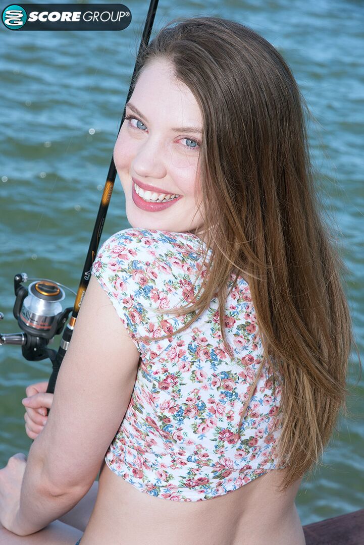 Tall Teen Elena Koshka Goes Fishin' for an Orgasm