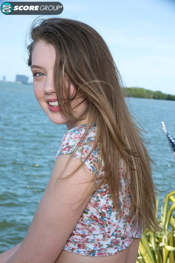 Tall Teen Elena Koshka Goes Fishin' for an Orgasm