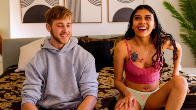 Brock Fisher Loses His Porn Virginity Deep Inside Pretty Spinner Reina Heart!