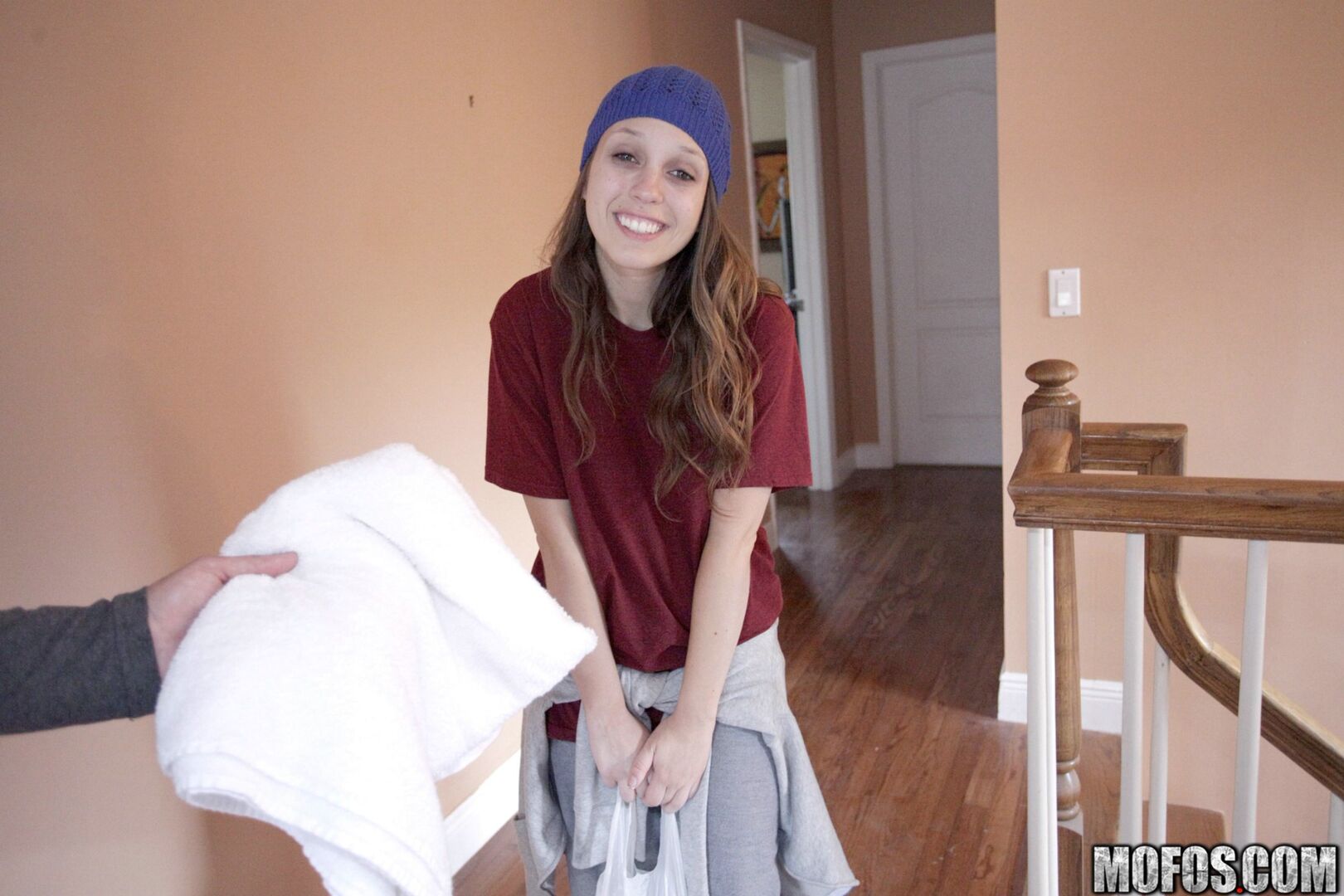 Bouncy Tit Teen Picked Up