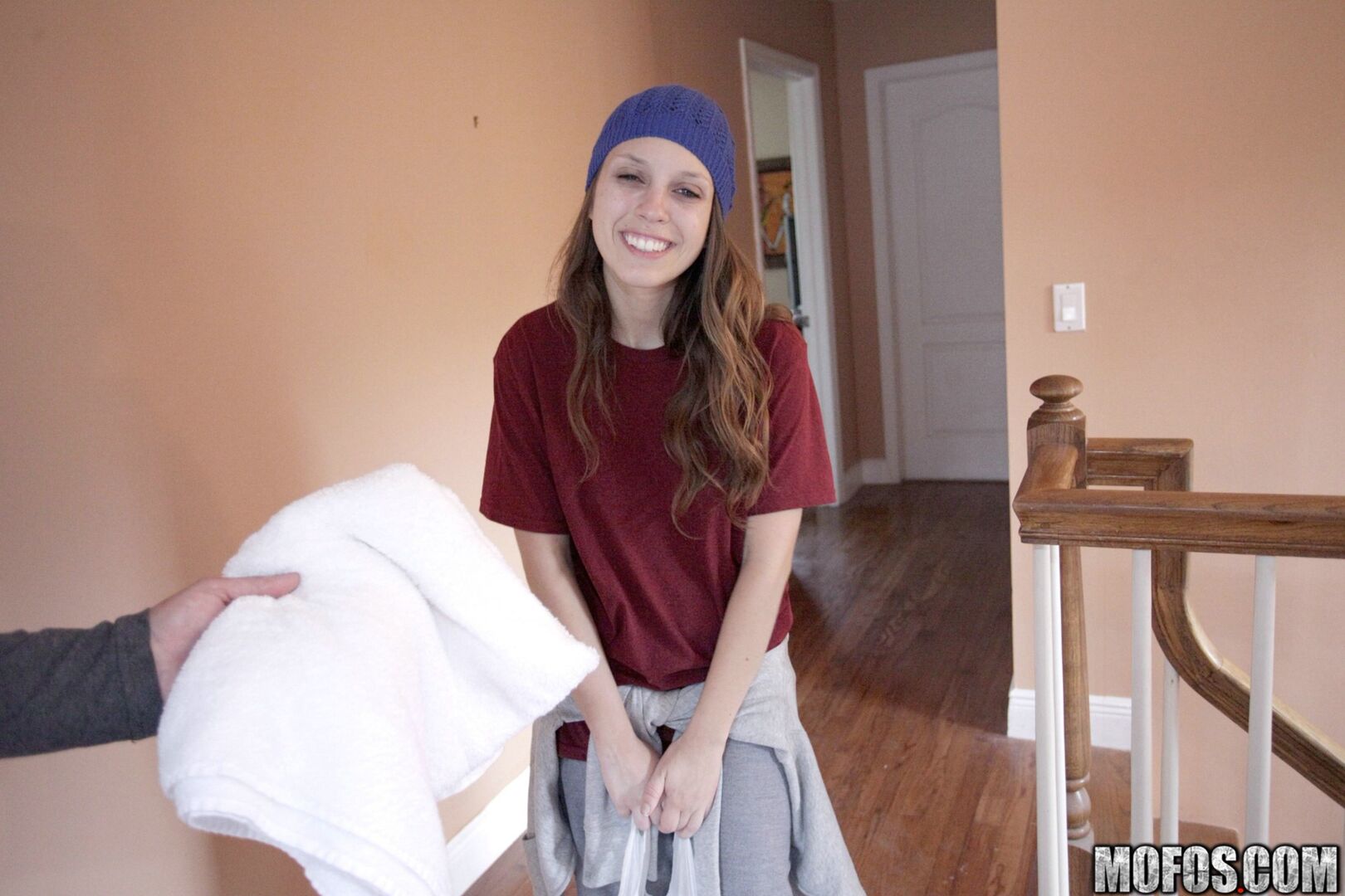 Bouncy Tit Teen Picked Up