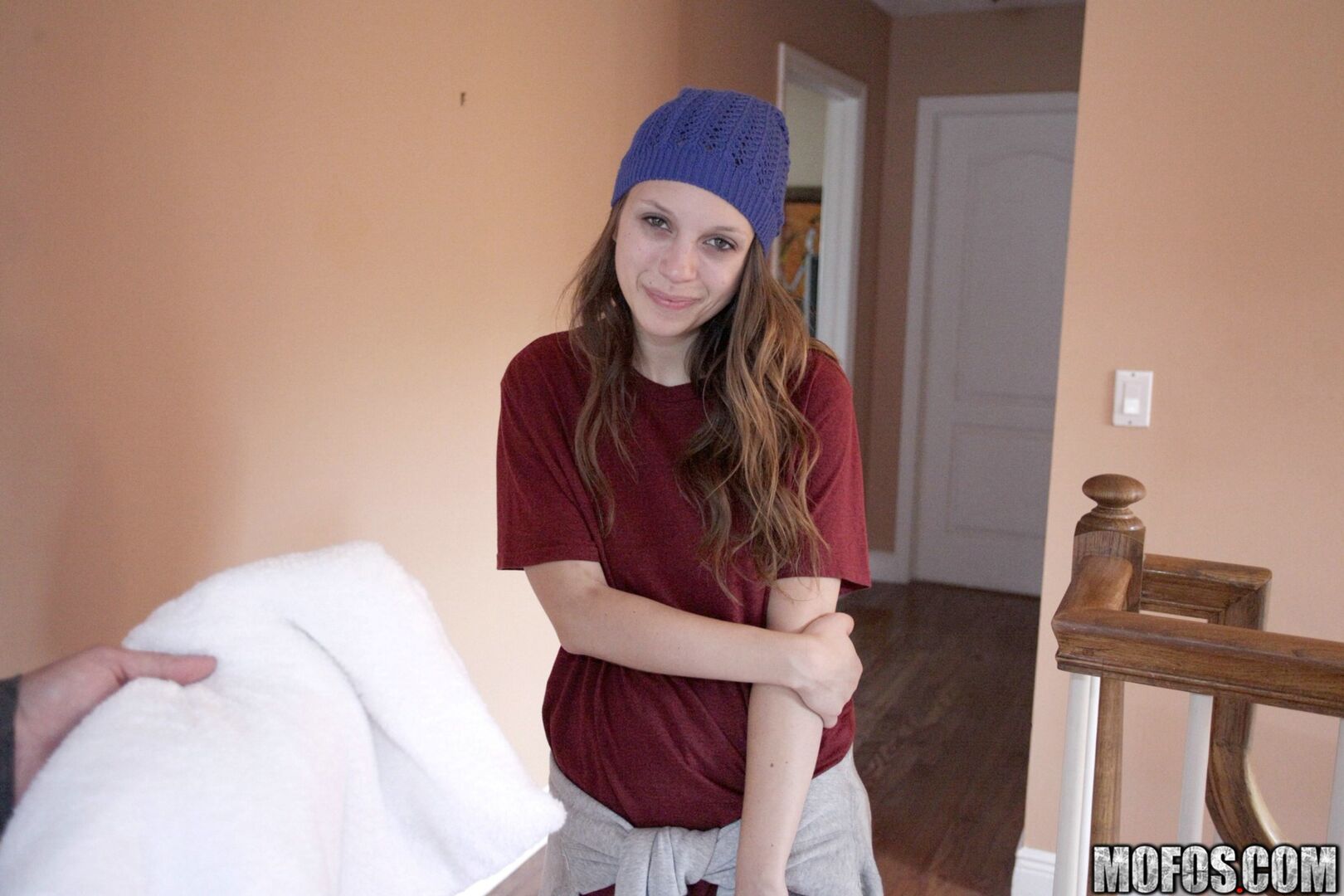 Bouncy Tit Teen Picked Up