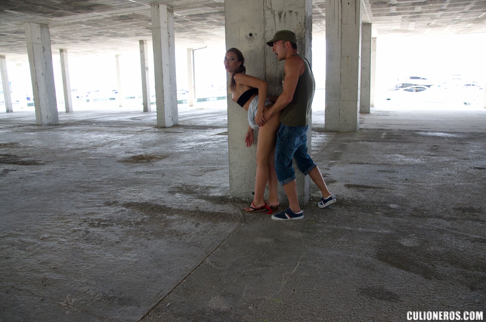 Fucked at a construction site