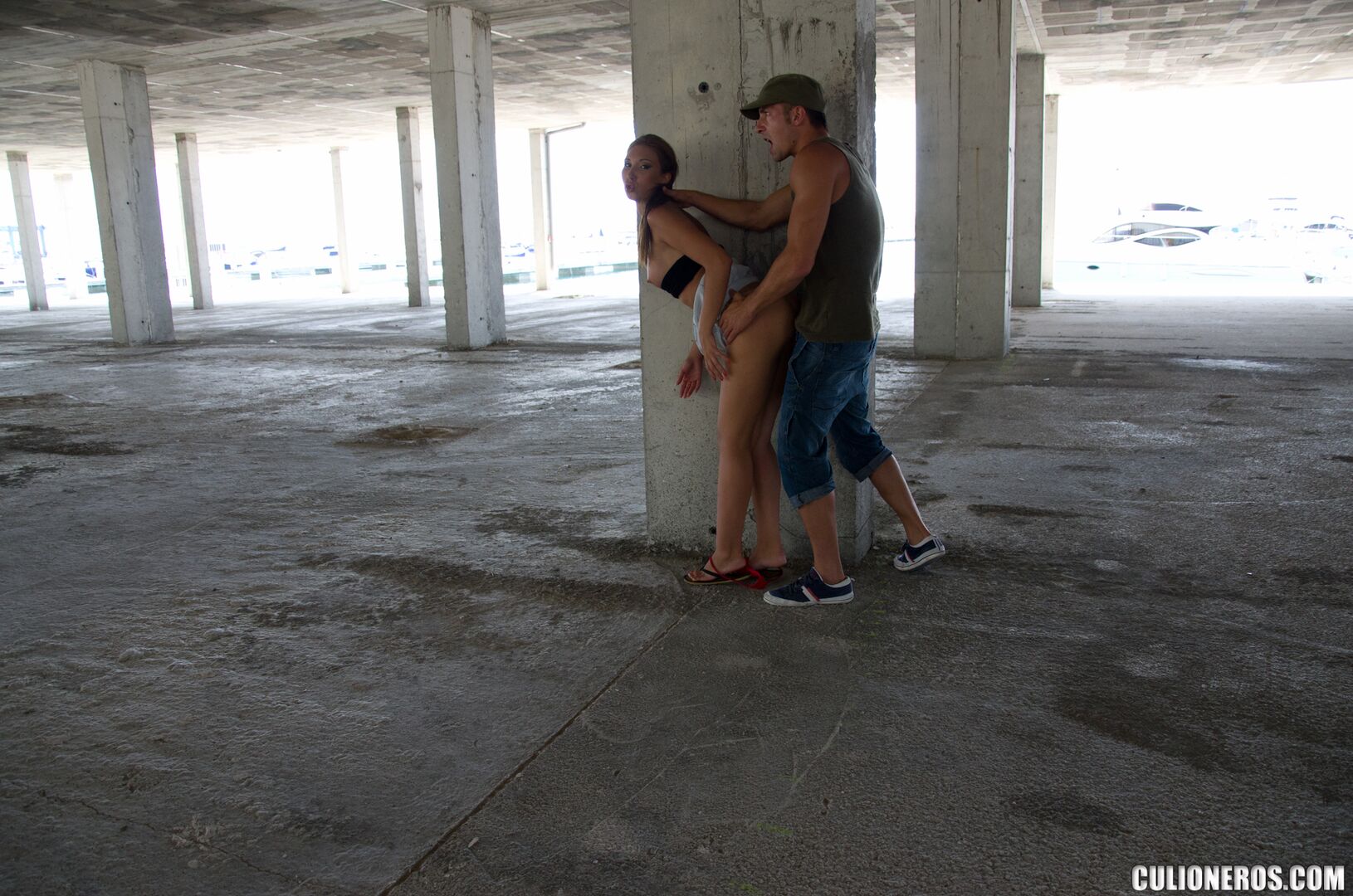 Fucked at a construction site