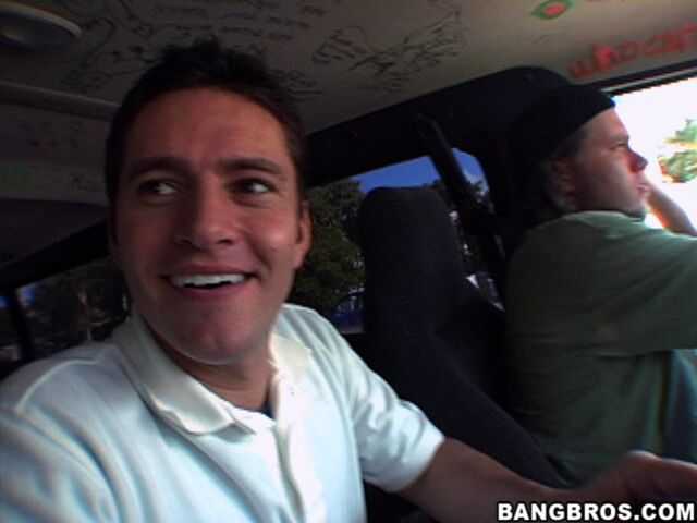 Threesome On The BangBus