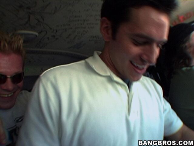 Threesome On The BangBus