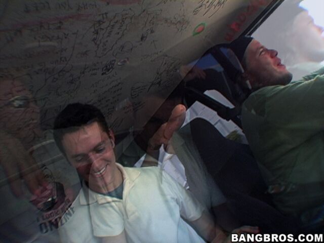 Threesome On The BangBus