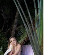 Sexy Scarlett Fucked Poolside