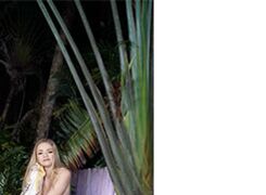 Sexy Scarlett Fucked Poolside