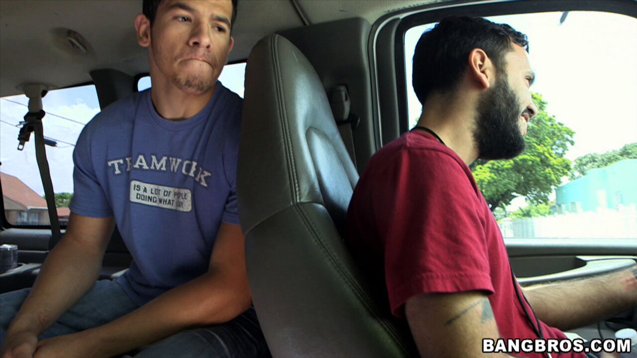 Petite Red-Head Fucked Hardcore Style On The BangBus