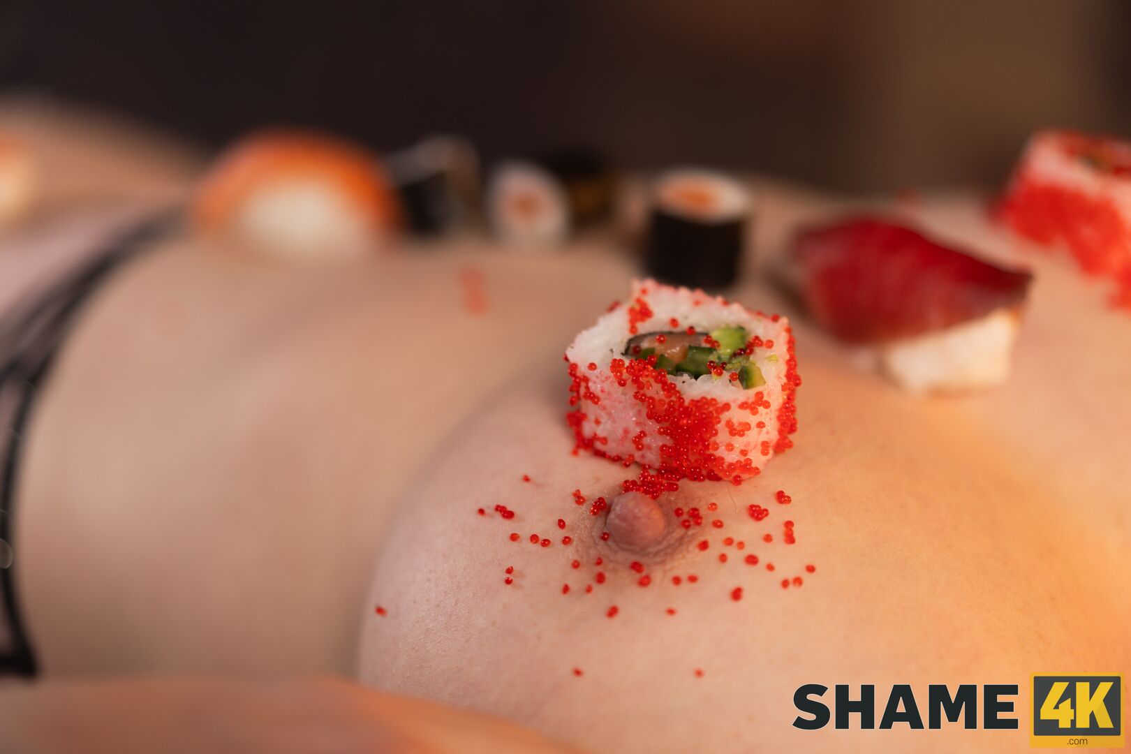 Nyotaimori Means Fuck Me Harder for Sushi Odalisque