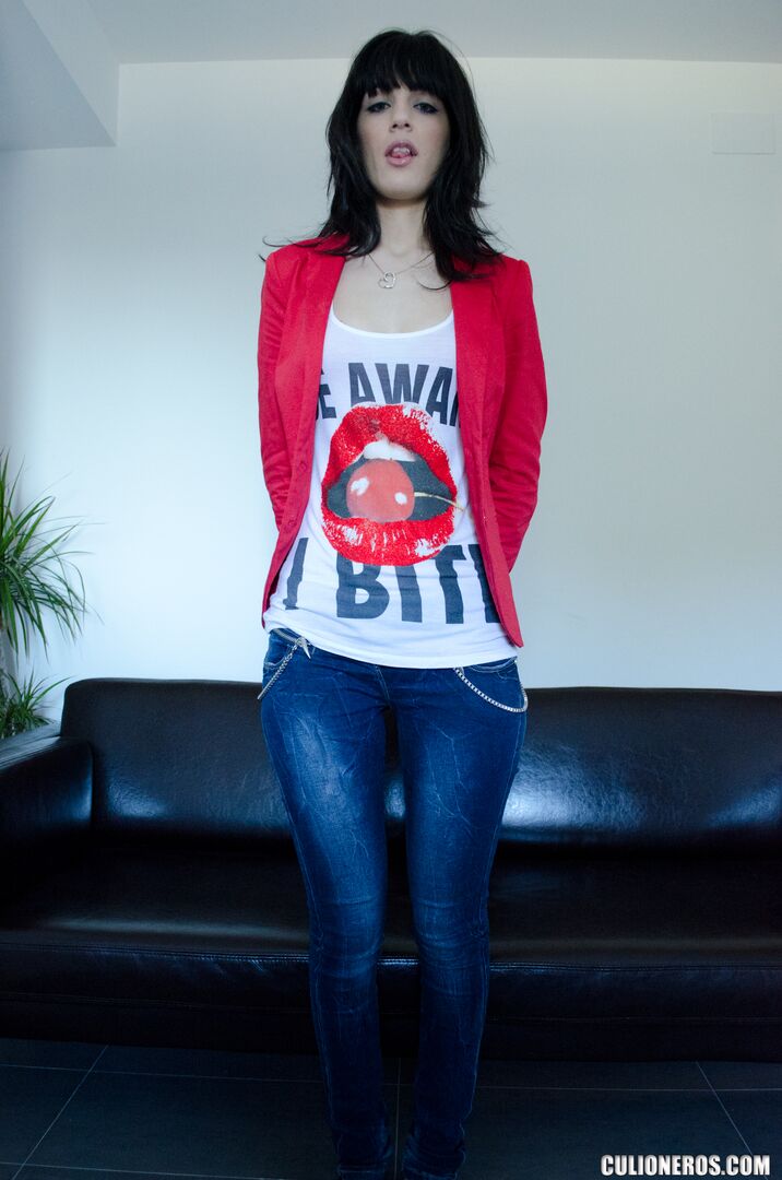 Slim girl comes in for a casting