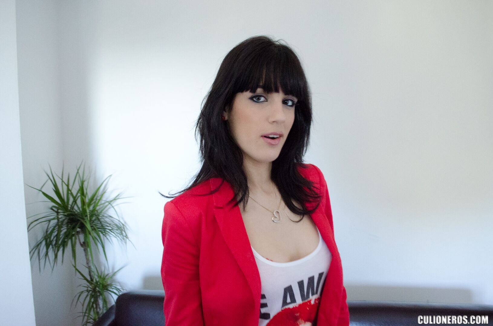 Slim girl comes in for a casting