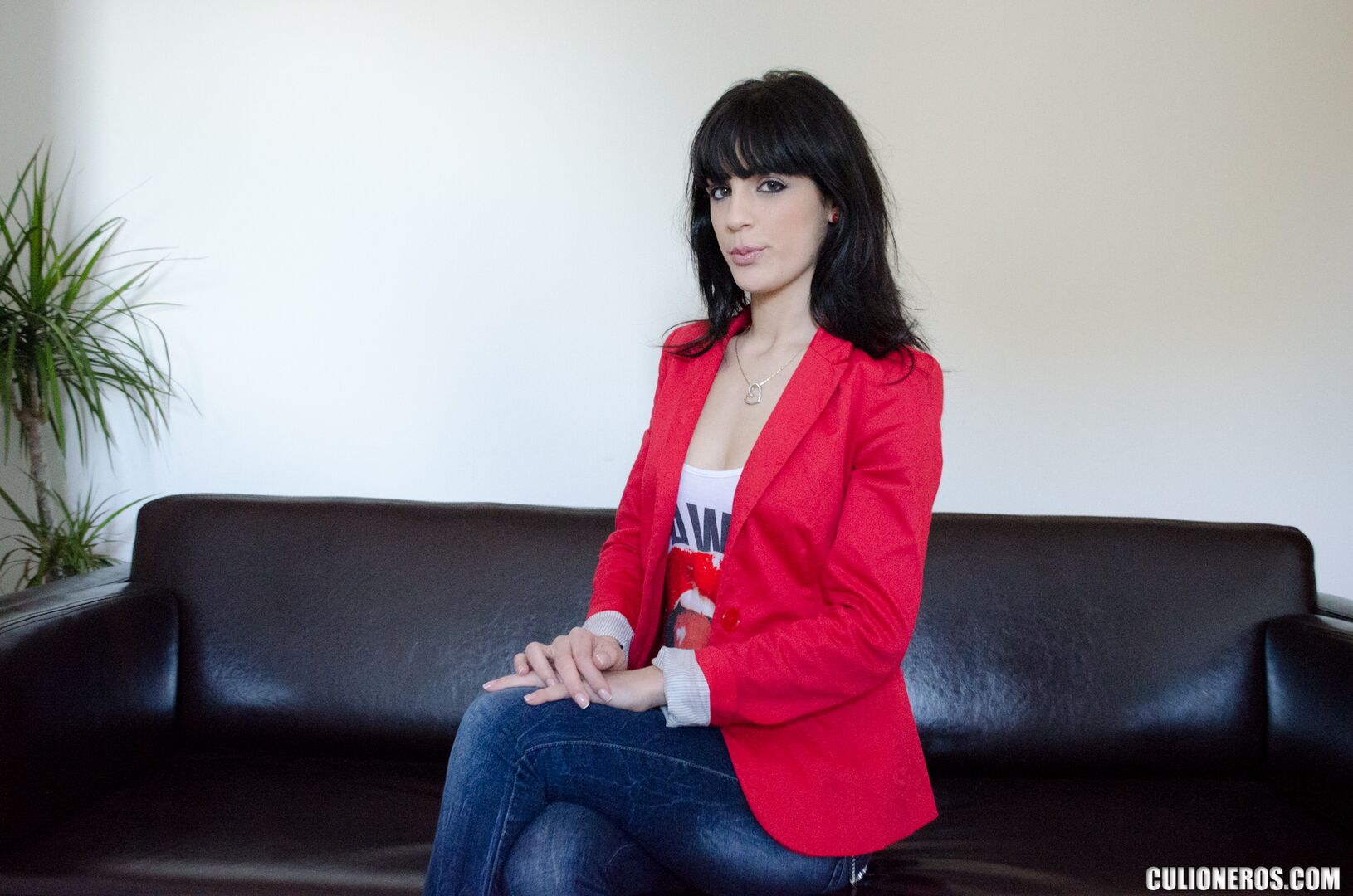 Slim girl comes in for a casting