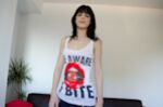 Slim girl comes in for a casting