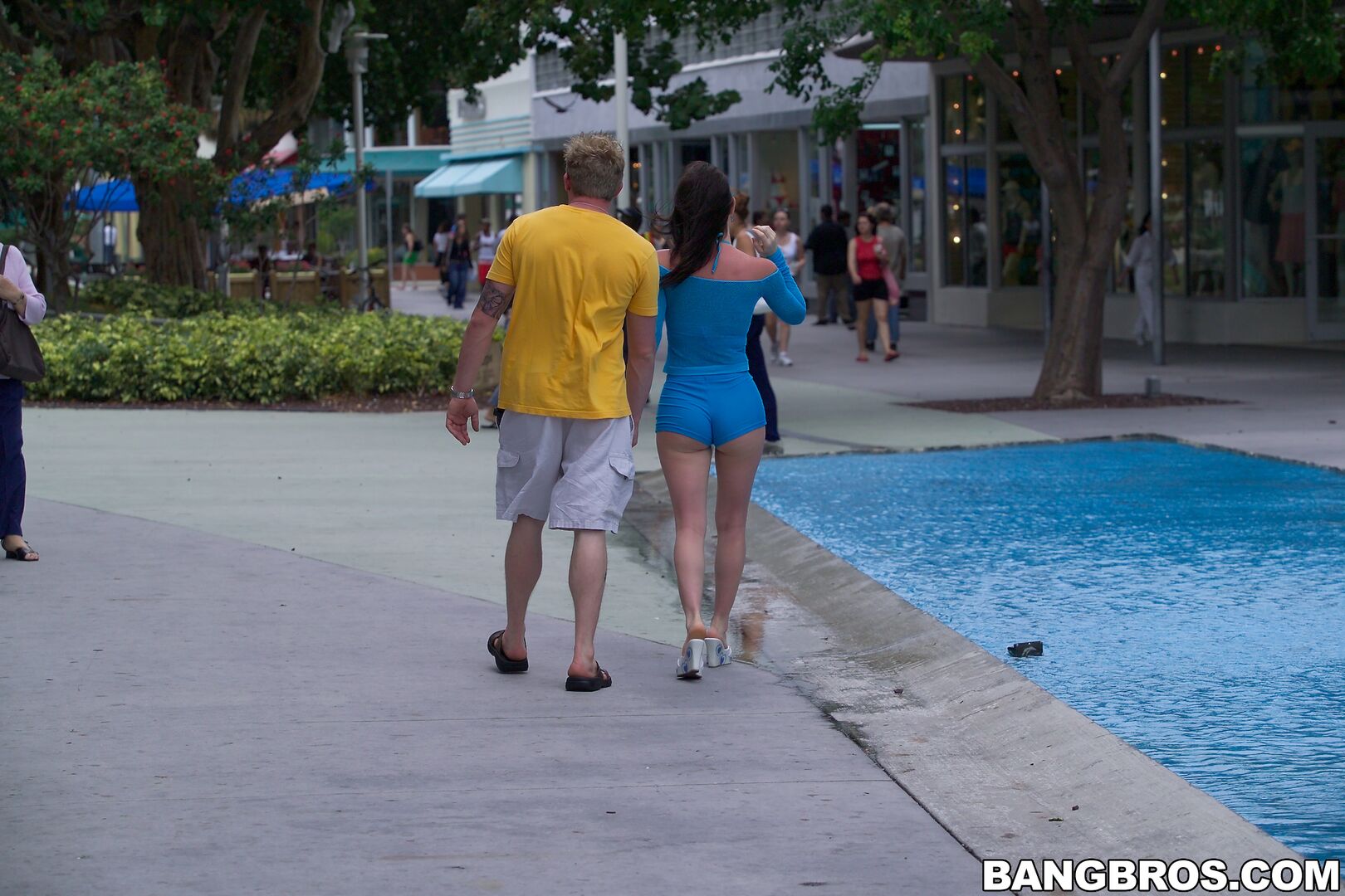 Huge Ass In South Beach