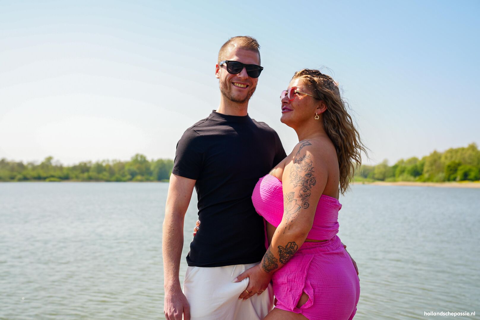 Gezellig buitenseksen met Gaby