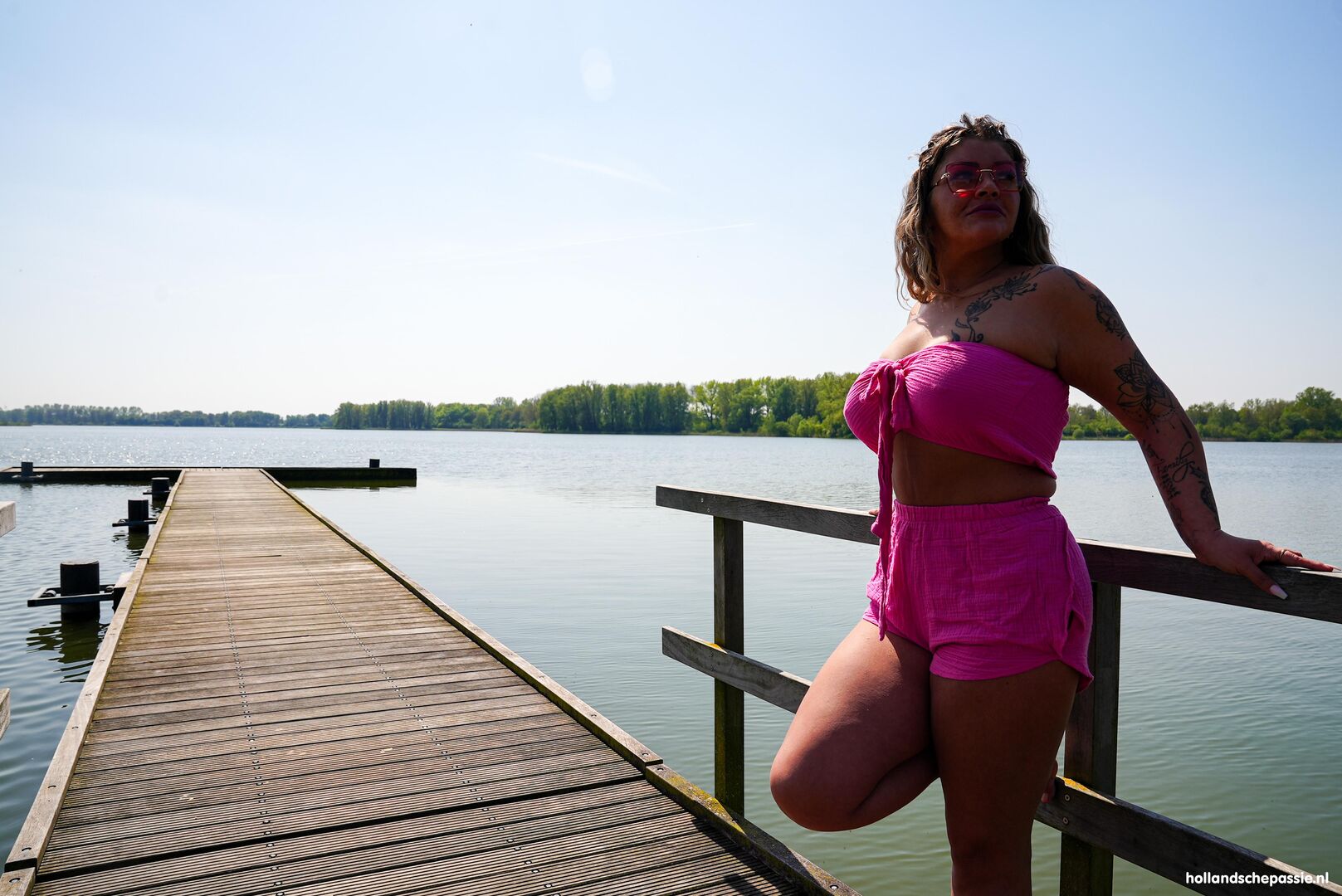 Gezellig buitenseksen met Gaby