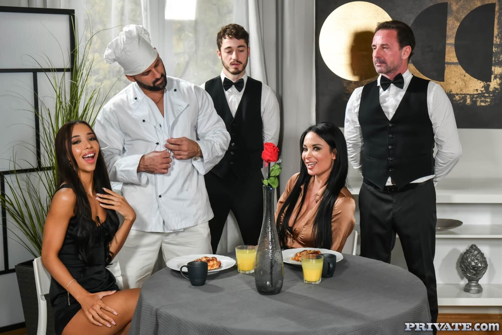 Anissa Kate Enjoys Anal and DP in an Orgy with Lia Lin