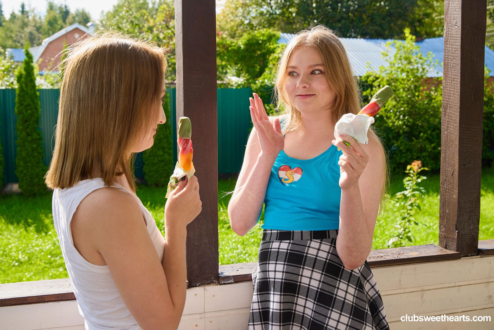 Wanna lick your ice cream