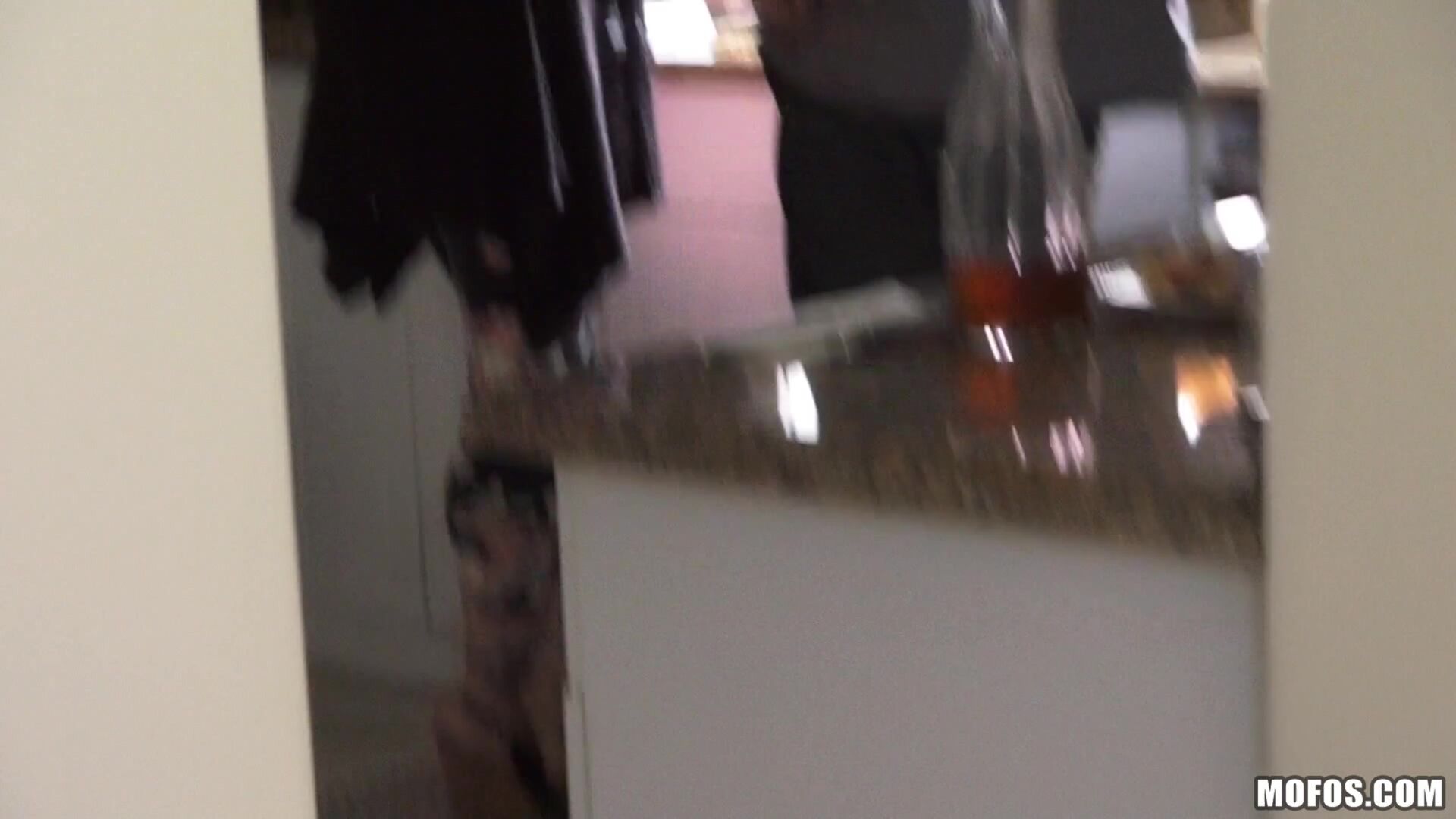 Bad Girl Makes Porn at Folks' Home