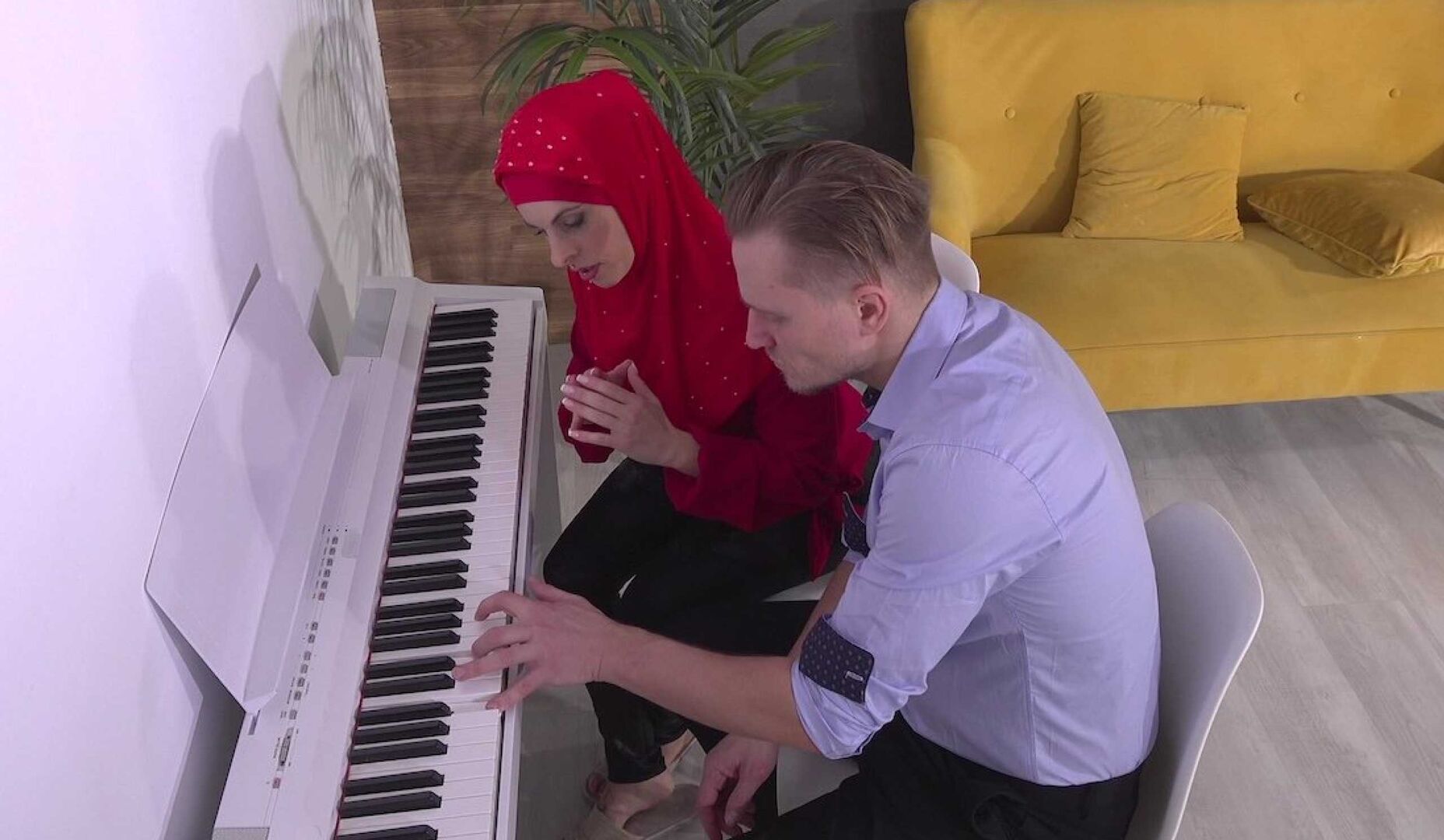 She fucks better than she plays the piano