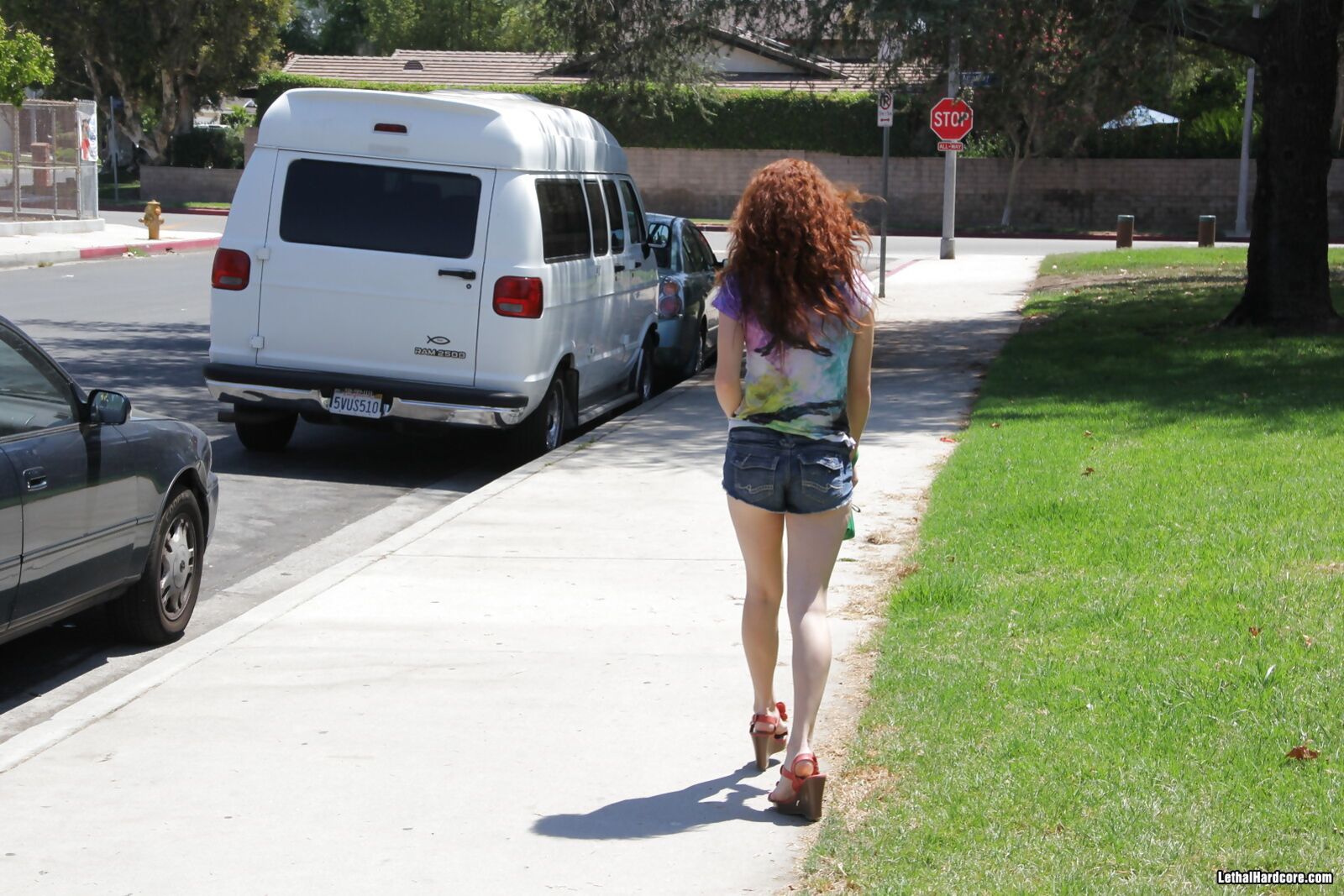 Petite Redheaded Teen Alice Green Gets Blacked Hard