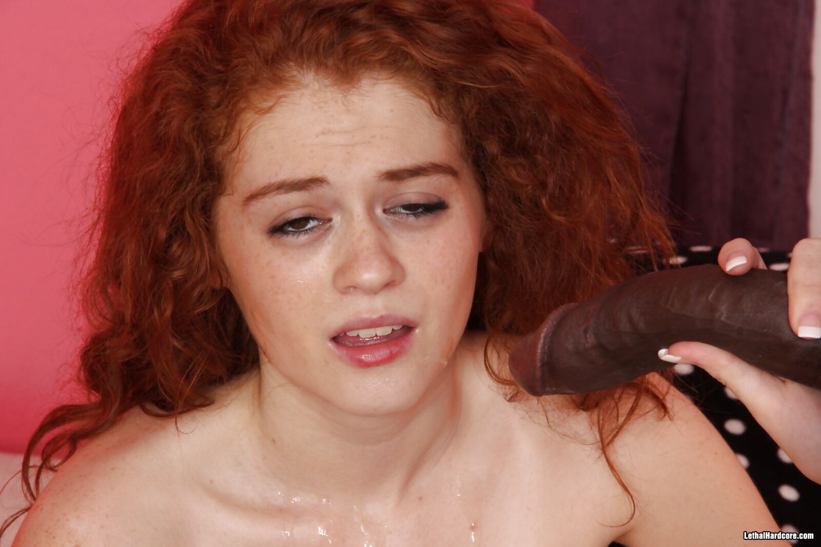 Petite Redheaded Teen Alice Green Gets Blacked Hard