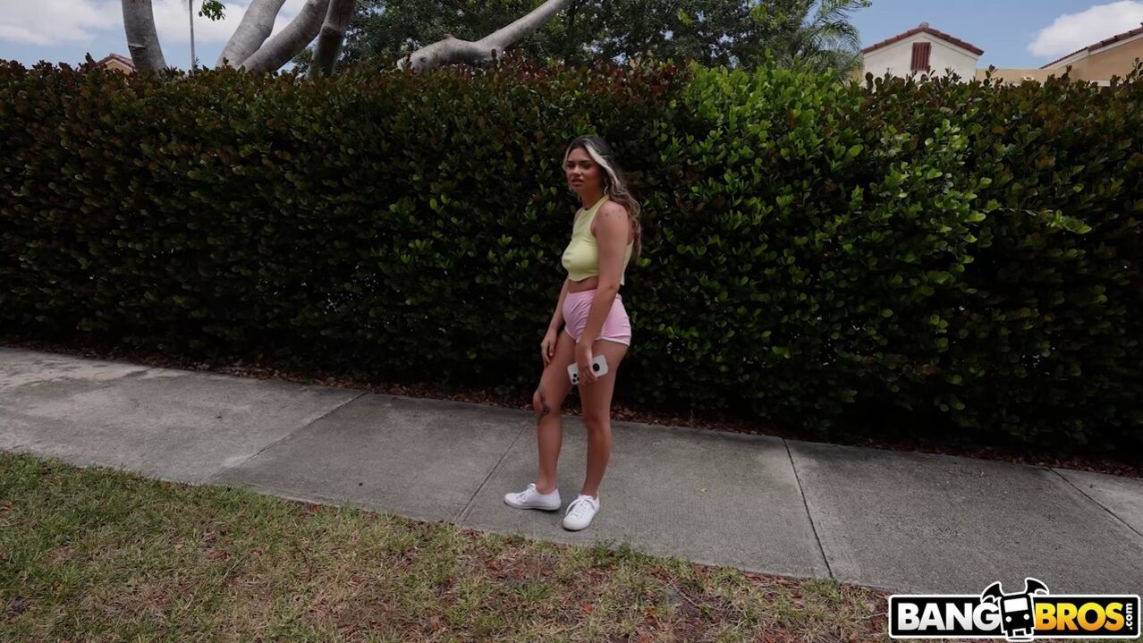 Kaia Is All Smiles All Tits