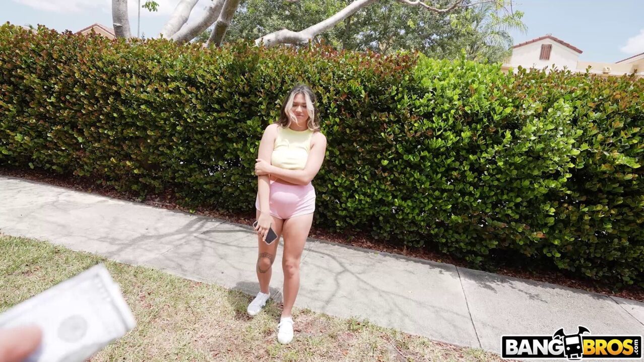Kaia Is All Smiles All Tits